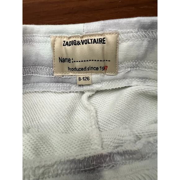 Zadig & Voltaire Size 8 Boy's Tie Dye Kurt Bermuda Shorts - Picture 3 of 4